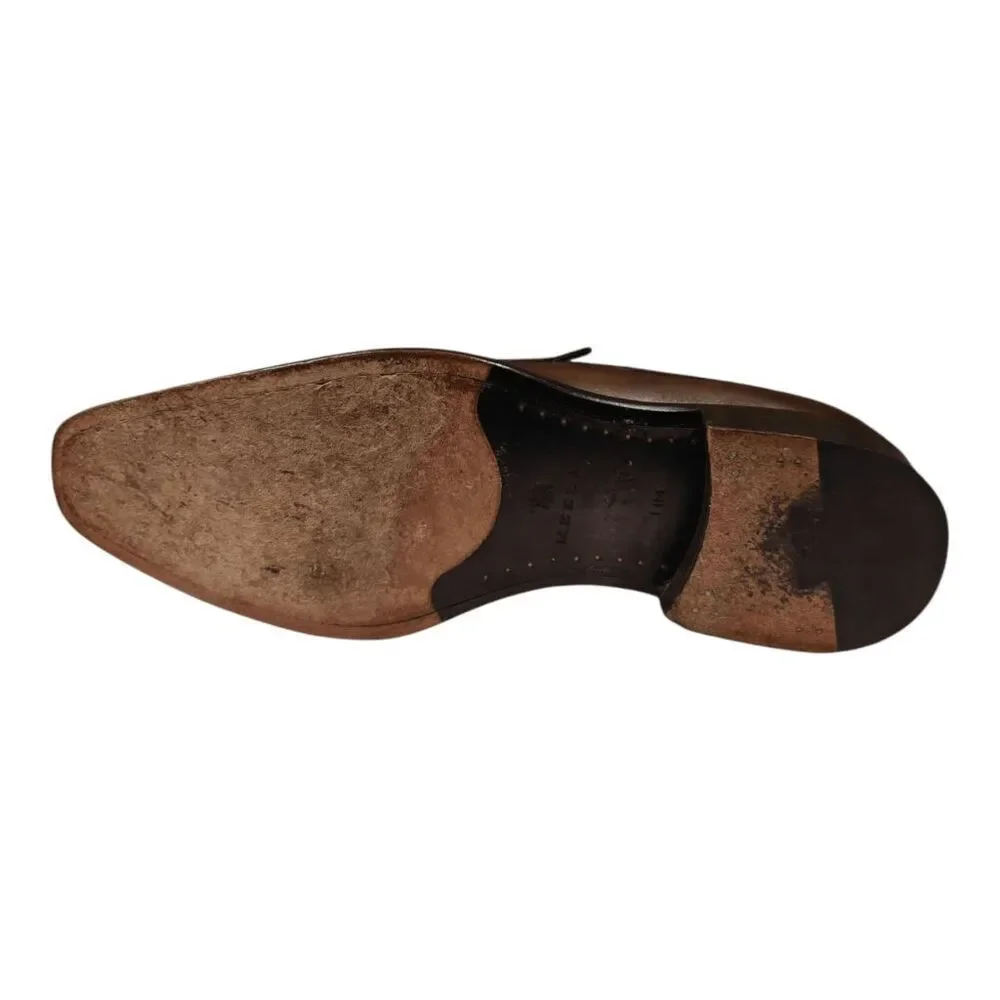 MEZLAN Toulon Brown Leather Loafer Size 11M
